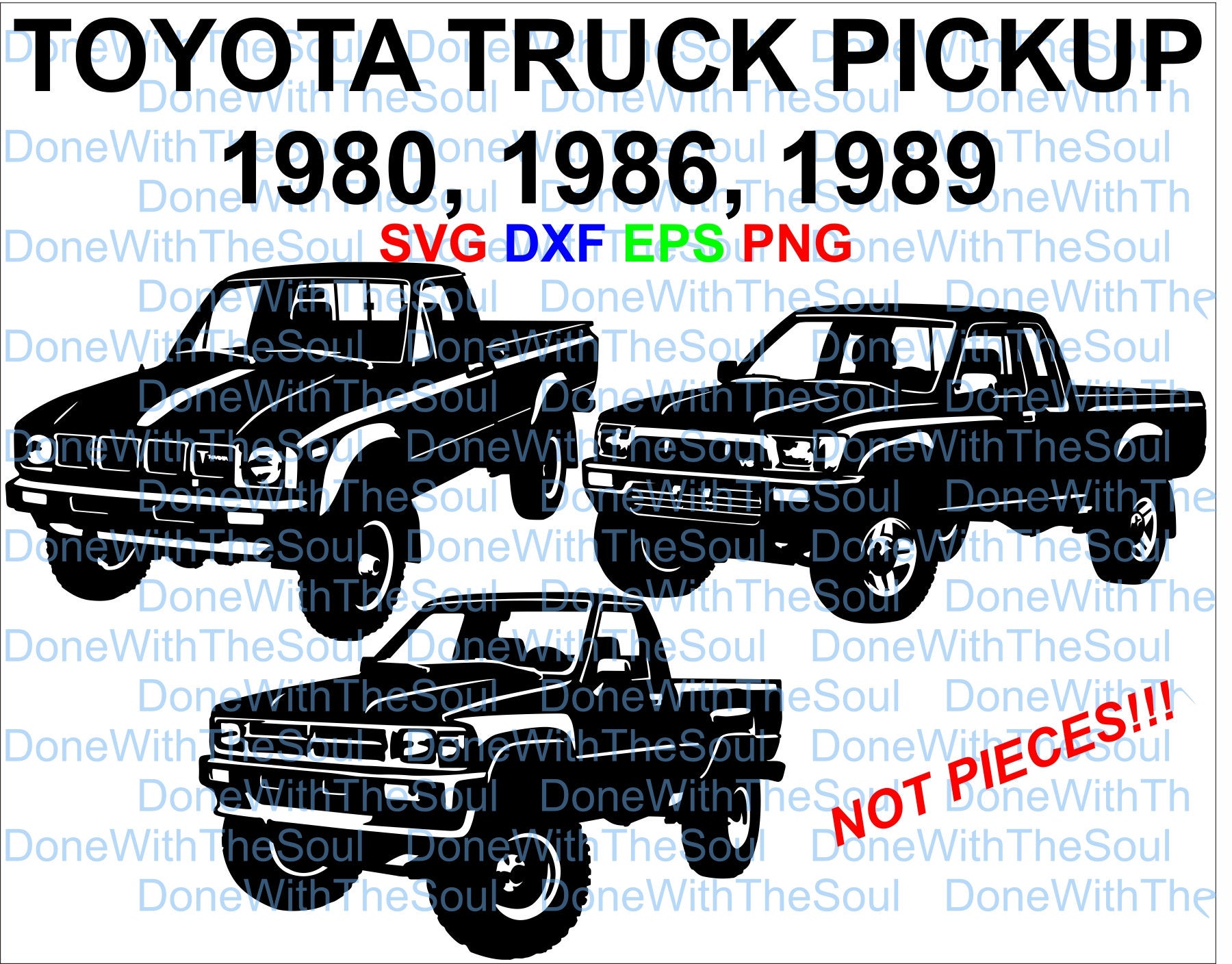 Toyota Truck Pickup Car Vector Japanese Car Etsy 1800x1408 Toyota Truck Pickup Car Vector Japanese Car Etsy