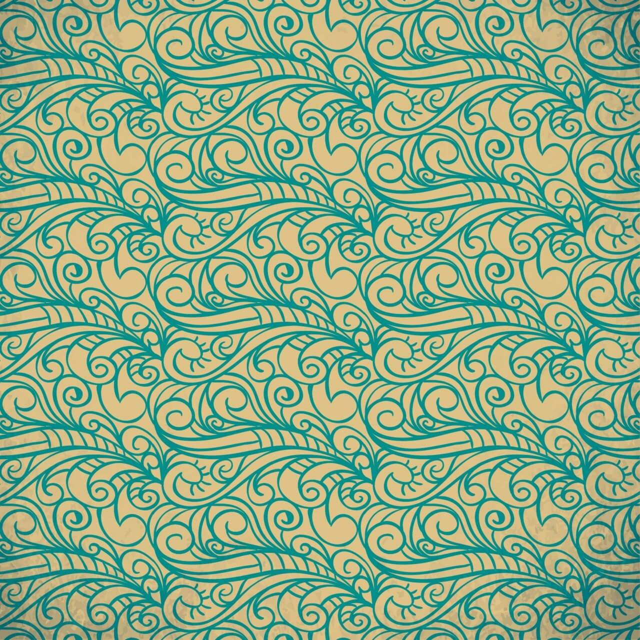 1280x1280 Free Vector Japanese Patters With Clouds