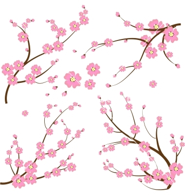 Japanese Flower Vector at Vectorified.com | Collection of Japanese ...