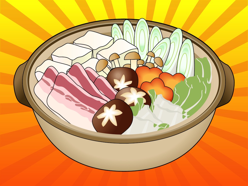 1024x767 Japanese Food Vector Art Graphics