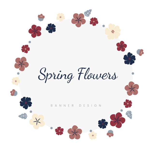 Japanese Flowers Frame Vector Free Download 626x626 Japanese Flowers Frame Vector Free Download