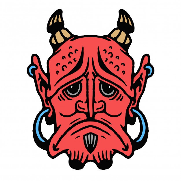 626x626 Oni Mask Vectors, Photos And Free Download
