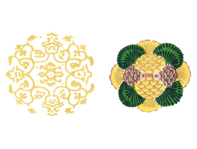 647x490 Vintage Illustration Of Japanese Ornament Vector