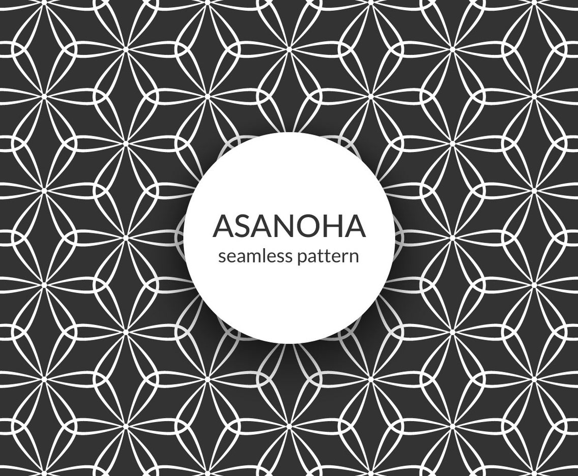 1136x936 Japanese Pattern Vector Art Graphics