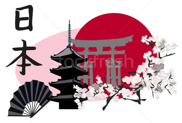 600x404 Japanese Symbols Vector Illustration Damla Ayzeren