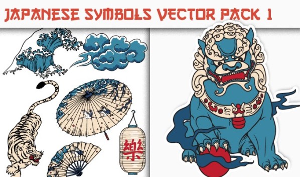 New On Japanese Themed Vector Packs, Japanese 598x352 New On Japanese Themed Vector Packs, Japanese