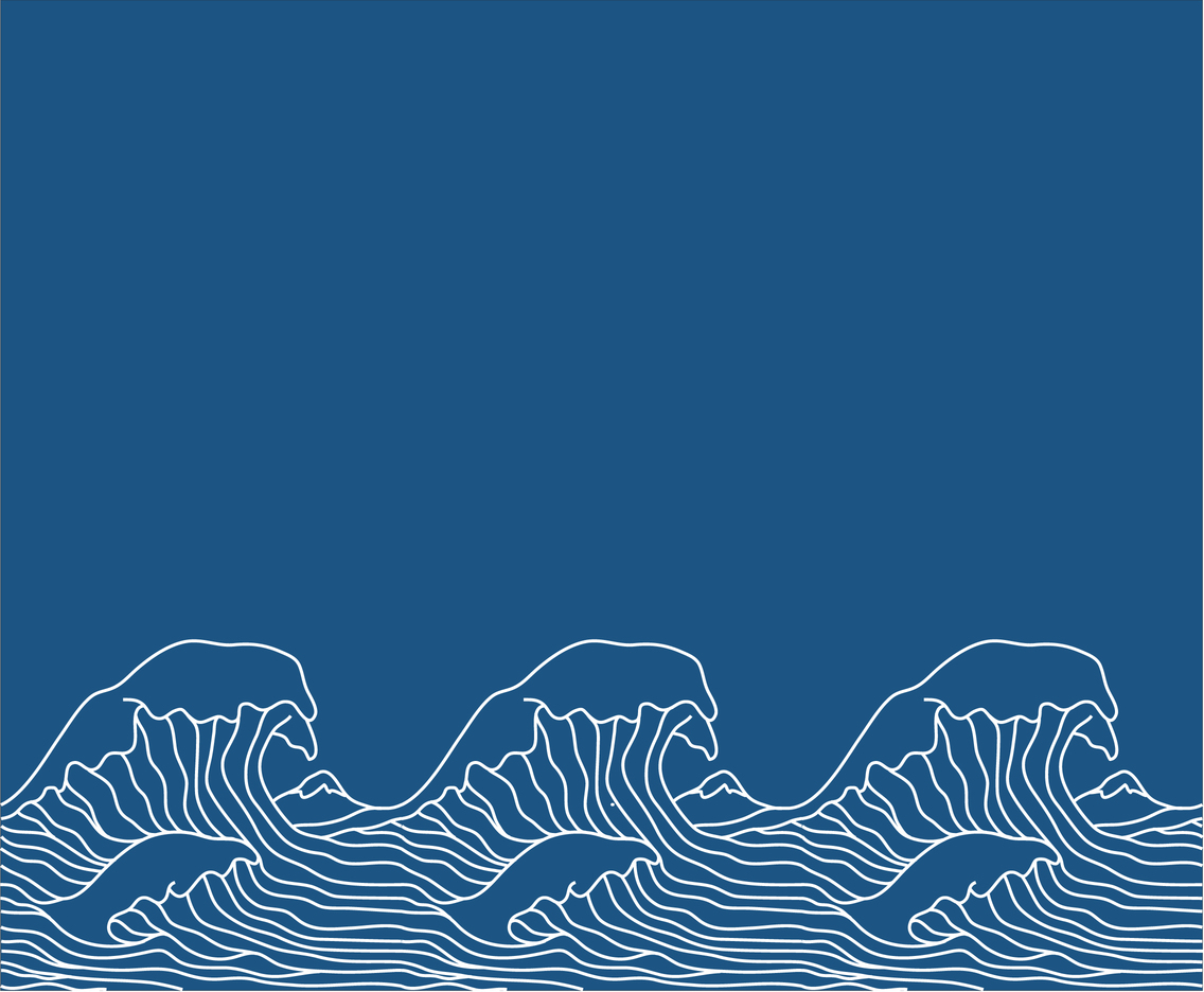 1136x936 Japanese Wave Illustration Motif Vector Art Graphics