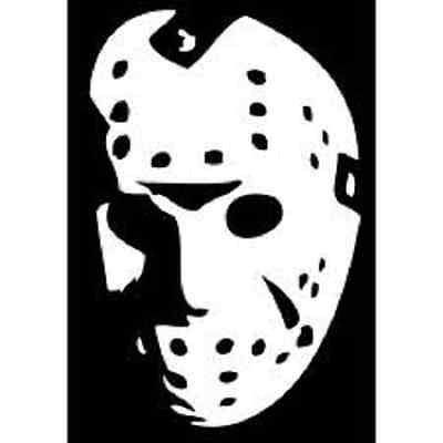 400x400 Jason Voorhees Mask Friday The Vinyl Decal Stickerwalls Cars