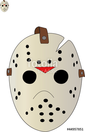 324x500 Friday The Jason Hockey Mask Stock Image And Royalty Free