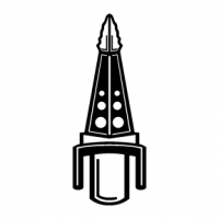 Small Star Of Life Acrylic Award 200x200 Small Star Of Life Acrylic Award