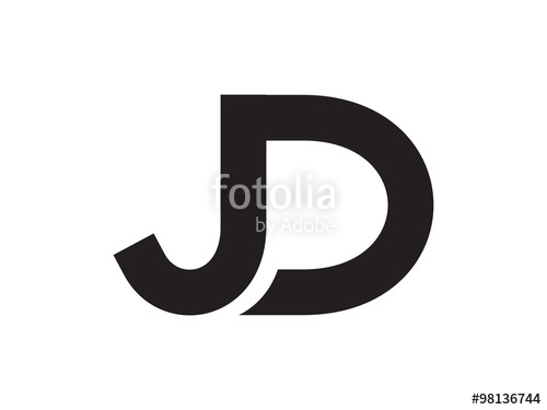 500x375 Jd Letter Identity Monogram Logo Stock Image And Royalty Free