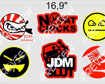 340x270 Jdm Vector Art Etsy