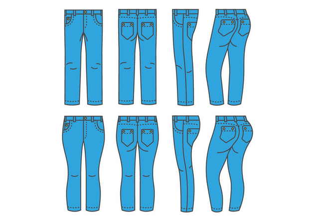 Jean Vector at Vectorified.com | Collection of Jean Vector free for ...