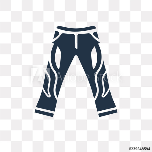 500x500 Boyfriend Low Jean Vector Icon Isolated On Transparent Background