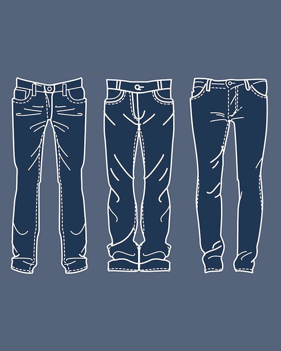 Jeans Vector at Vectorified.com | Collection of Jeans Vector free for ...