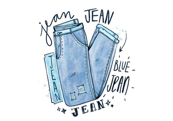 352x247 Blue Jean And Hot Pant Vector Set Free Vector Download
