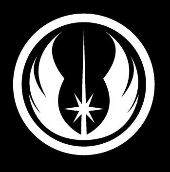 349x353 Star Wars Jedi Order Logo Vinyl Decal