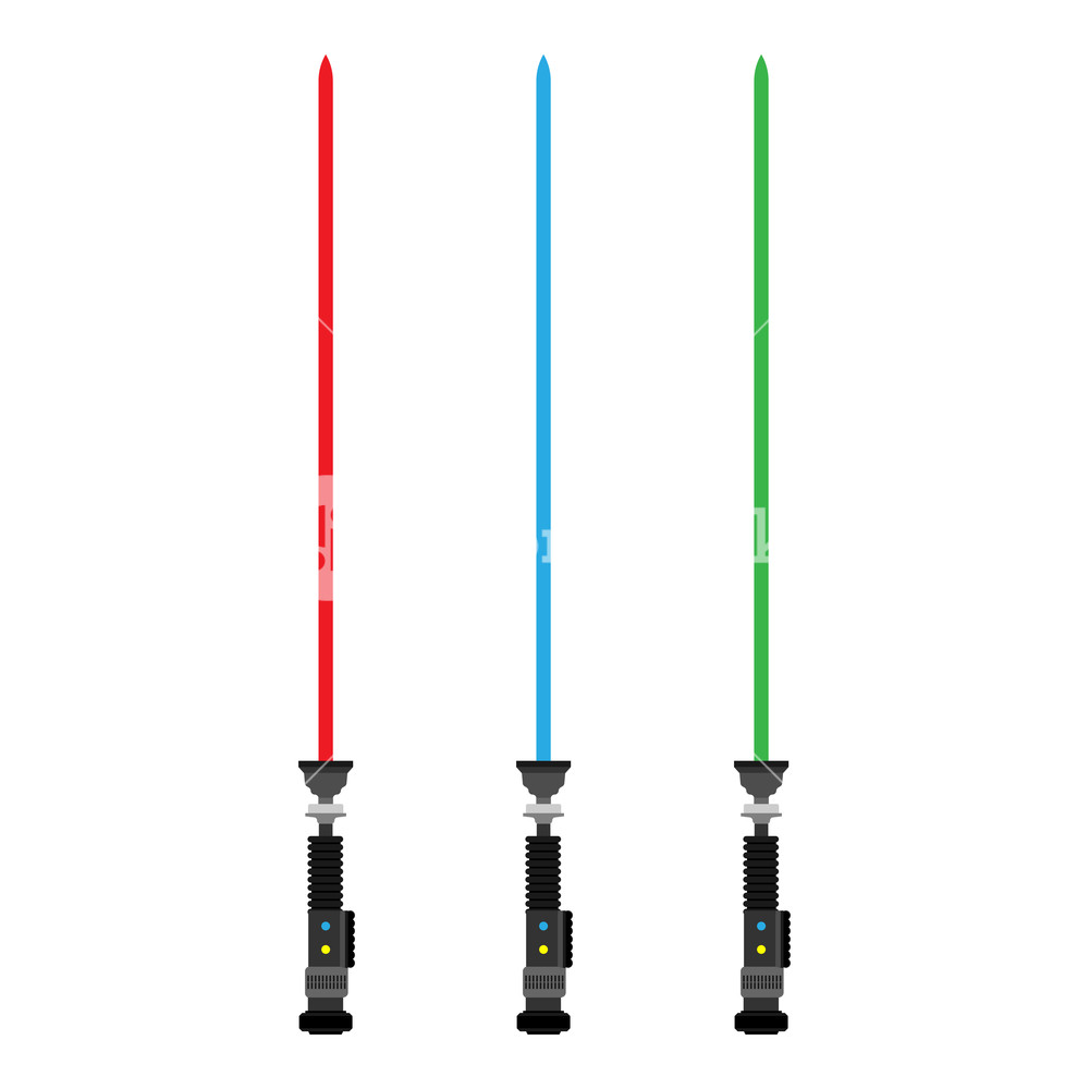 Light Saber Set Red, Blue, Green Star Sword Weapon Futuristic 1000x1000 Light Saber Set Red, Blue, Green Star Sword Weapon Futuristic