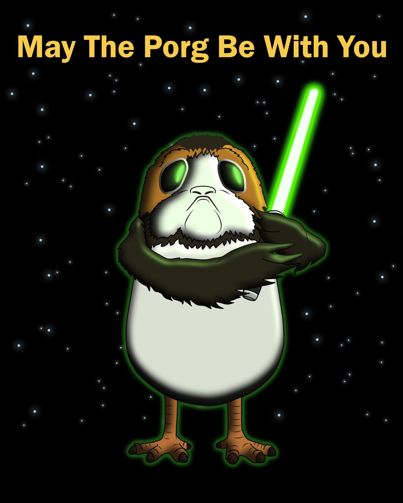 Star Wars, Jedi Porg 1283x1600 Star Wars, Jedi Porg