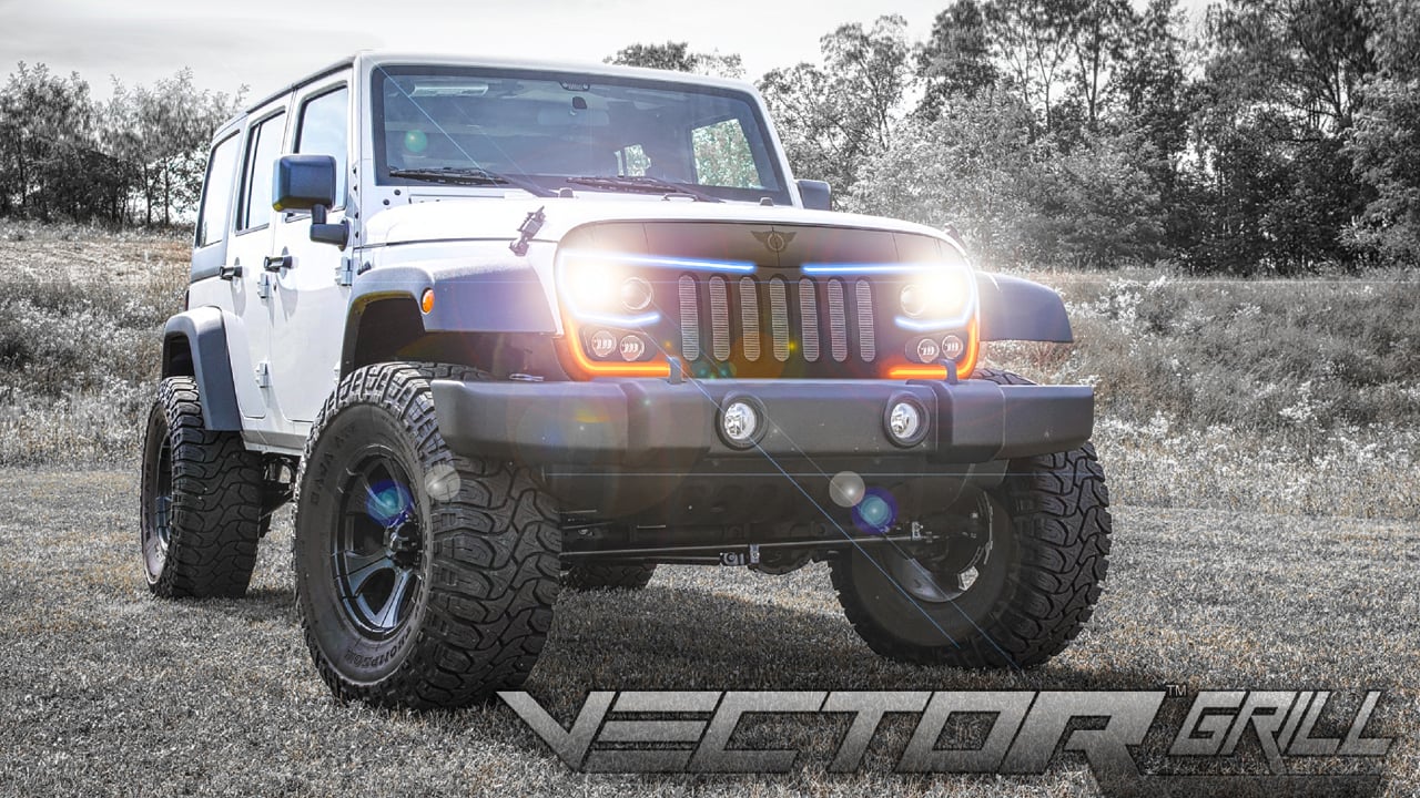 Oracle Lighting Series Grill For The Jeep Wrangler Jk On Vimeo 1280x720 Oracle Lighting Series Grill For The Jeep Wrangler Jk On Vimeo