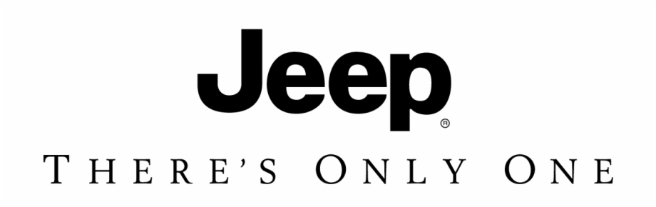 920x290 Jeep Theres Only One Logo Vector