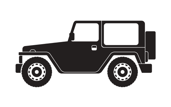 550x344 Jeep Wrangler Silhouette Clip Art Ideas And Designs