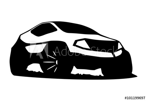 500x344 Jeep Silhouette Vector