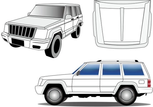 Download Jeep Silhouette Vector at Vectorified.com | Collection of ...