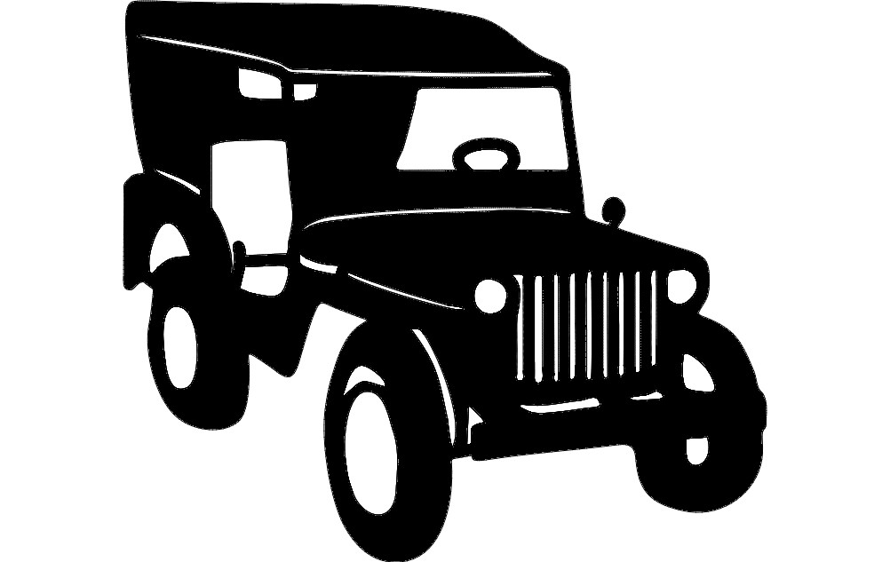 Download Jeep Silhouette Vector at Vectorified.com | Collection of ...