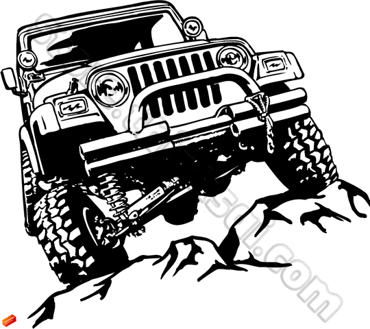 Jeep Vector Art