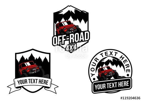 500x354 Logo Jeep Offroad Stock Image And Royalty Free Vector