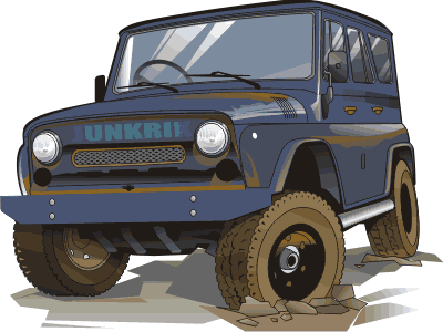 400x300 Offroad Jeep Vector Corel Draw Tutorial And Free Vectors