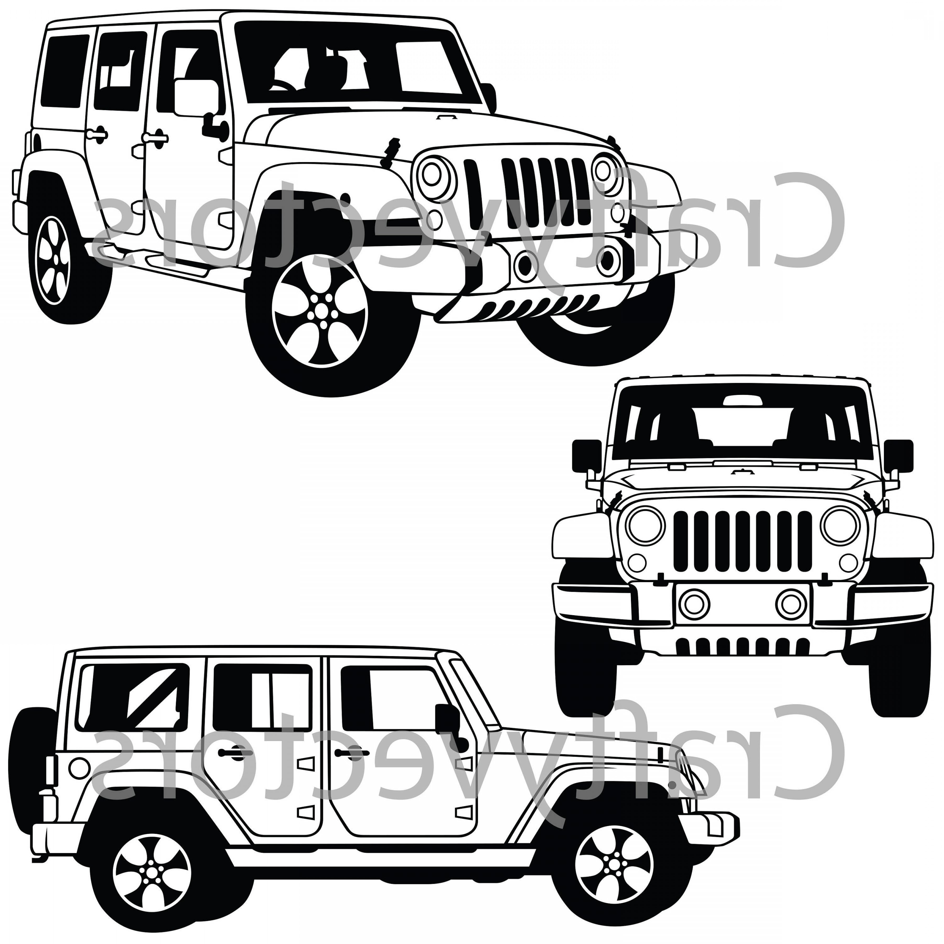 3600x3600 Vector Jeep Wrangler Savoyuptown