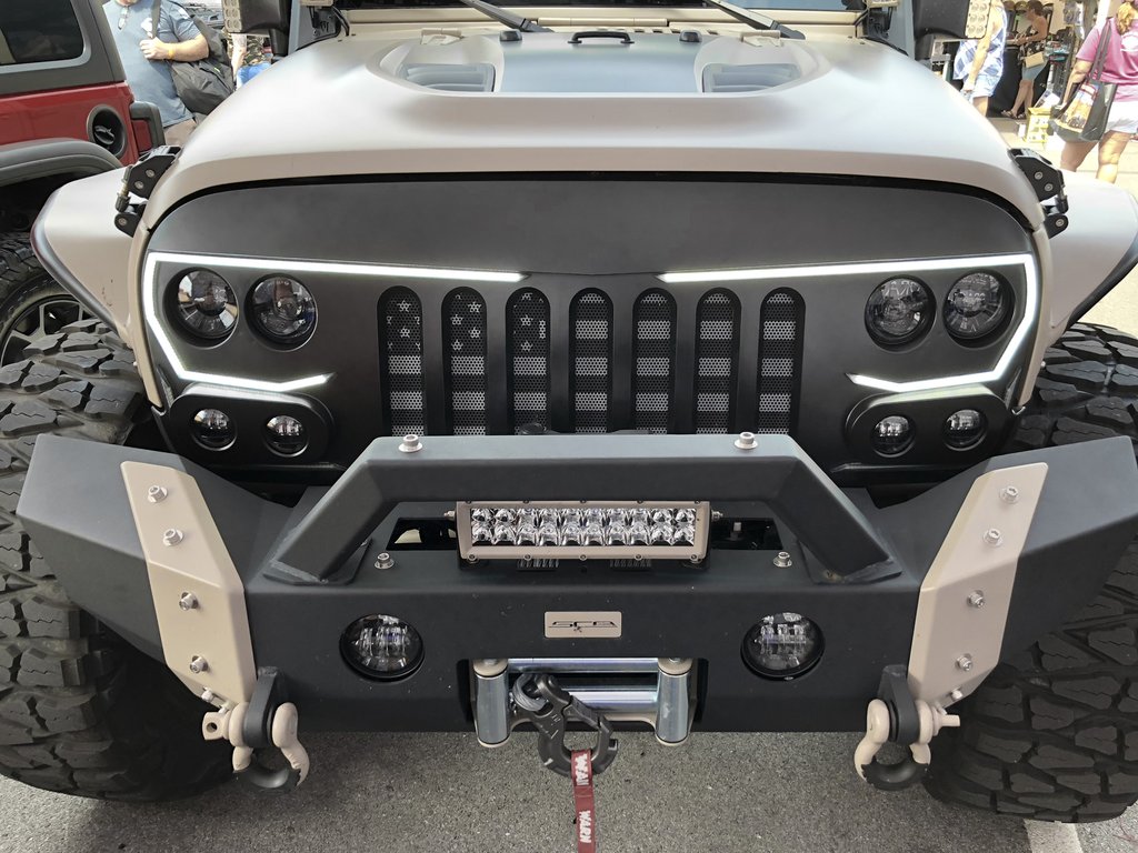 1024x768 Oracle Lighting Pro Series Full Led Grill For Jeep Wrangler Jk