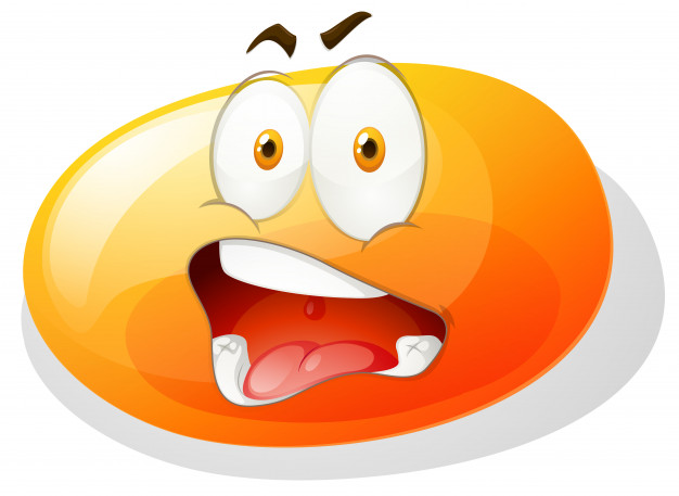 626x457 Jelly Bean With Shocking Face Vector Free Download