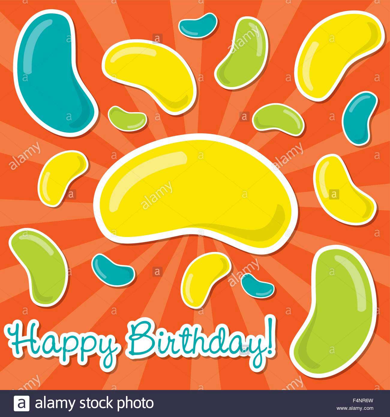 1300x1390 Bean Birthday Card