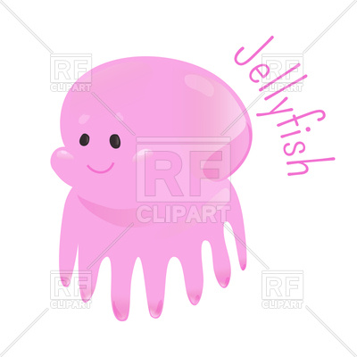 400x400 Pink Jellyfish Vector Image Of Plants And Animals Kannaa