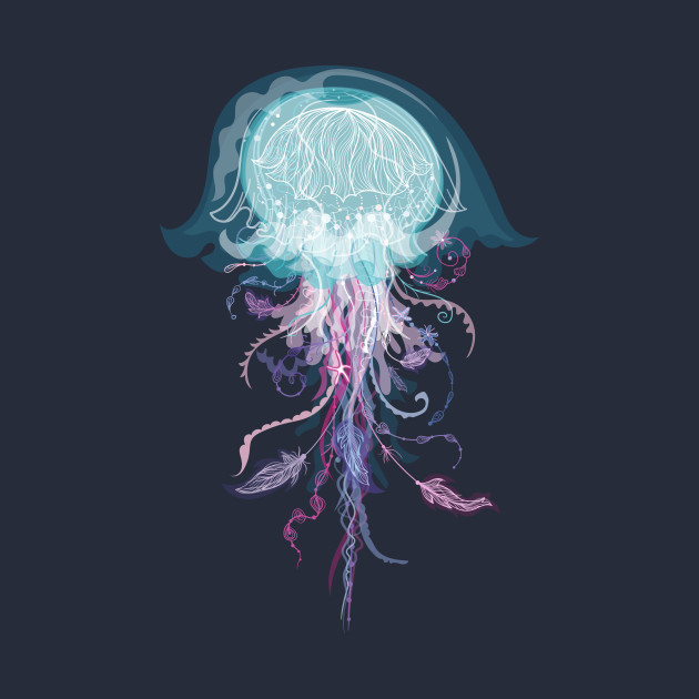Jellyfish Vector at Vectorified.com | Collection of Jellyfish Vector ...
