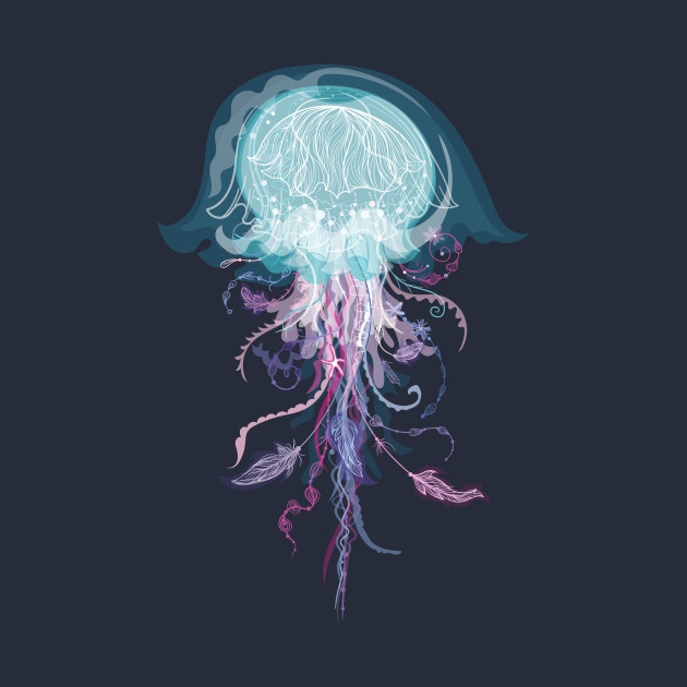 Jellyfish Vector At Vectorified Com Collection Of Jellyfish Vector Free For Personal Use