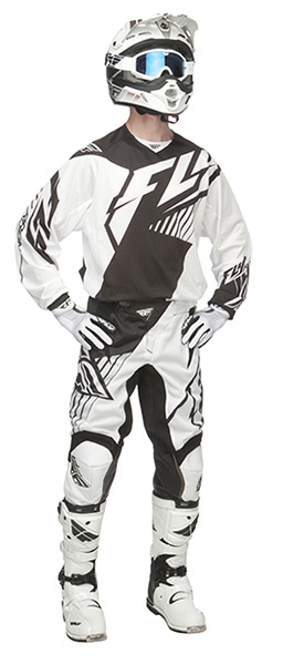 275x600 Fly Racing Kinetic Mesh Vector Jersey Pant Package Black