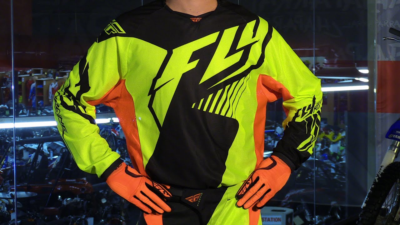 1280x720 Fly Racing Kinetic Vector Mesh Vented Motorcycle Jersey