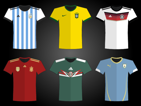 600x450 World Cup Vector Logo, Mascot, Teams Jersey