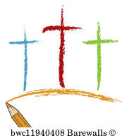 Jerusalem Cross Vector