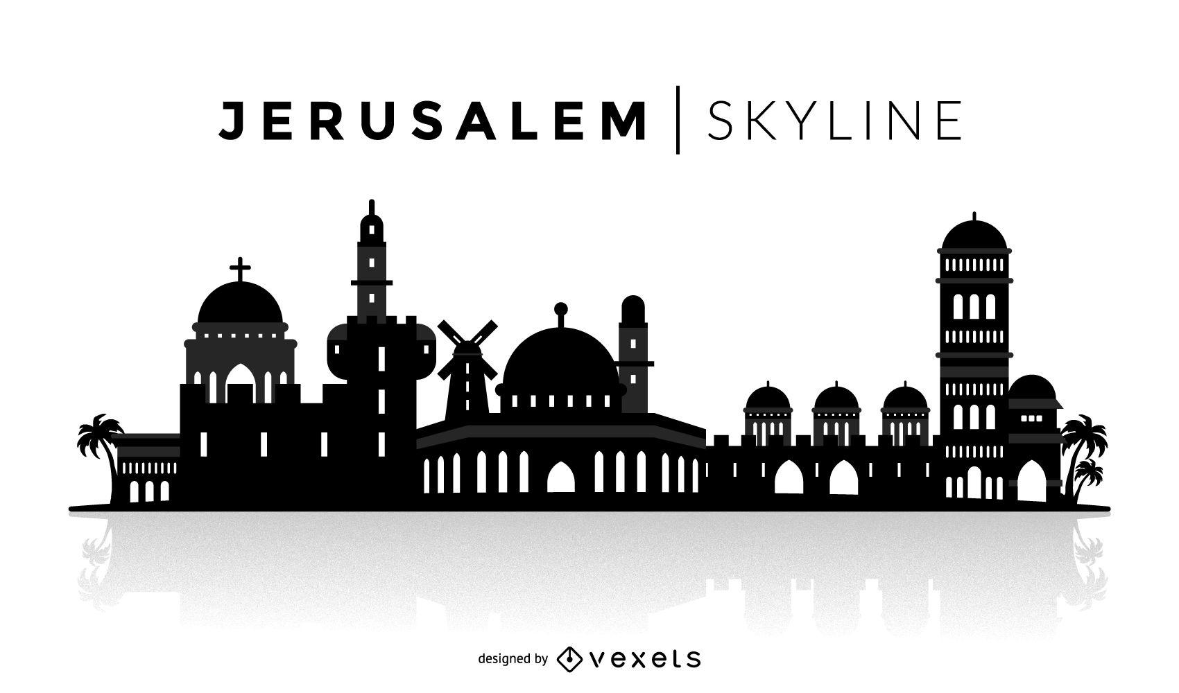 1700x1000 Jerusalem Silhouette Skyline