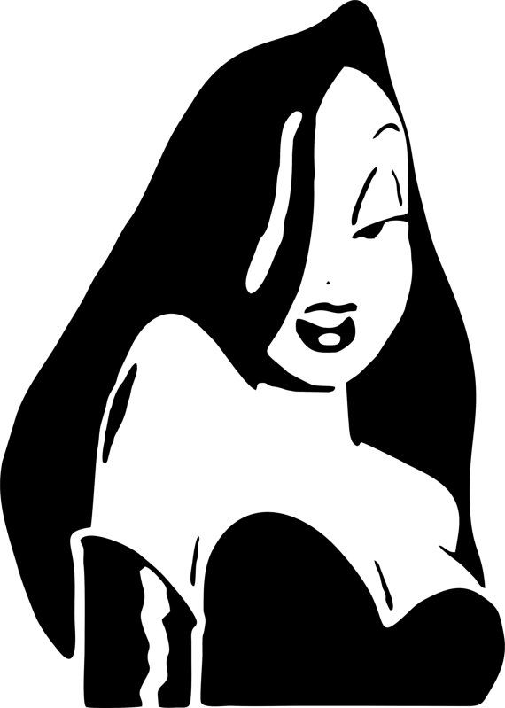 570x799 Jessica Rabbit Wall Art