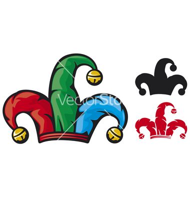 380x400 Jester Hat Vector