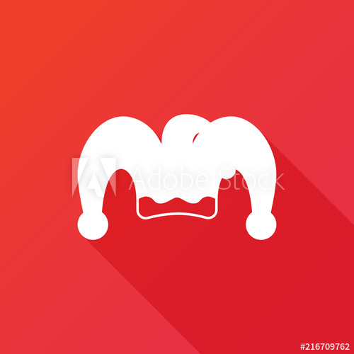 Carnival Jester Hat Vector Icon Clown Sign Circus Fool Symbol 500x500 Carnival Jester Hat Vector Icon Clown Sign Circus Fool Symbol