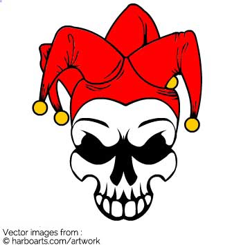 335x355 Download Jester Skull