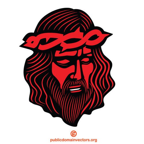 500x500 Jesus Christ Vector Art