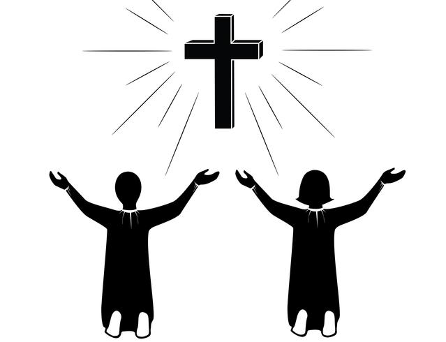 639x490 Pray To Jesus Christ Art Vector